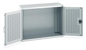 Cubio Bott Cupboards to add Drawers, Shelves, CNC, Perfo or Louvre Storage Cubio Cupboard Louvre Doors 1300W x 525D x 1000mmH